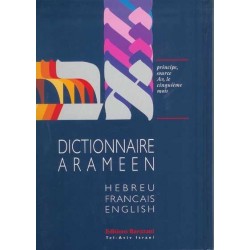 Dictionnaire Araméen - hebreu - francais - anglais